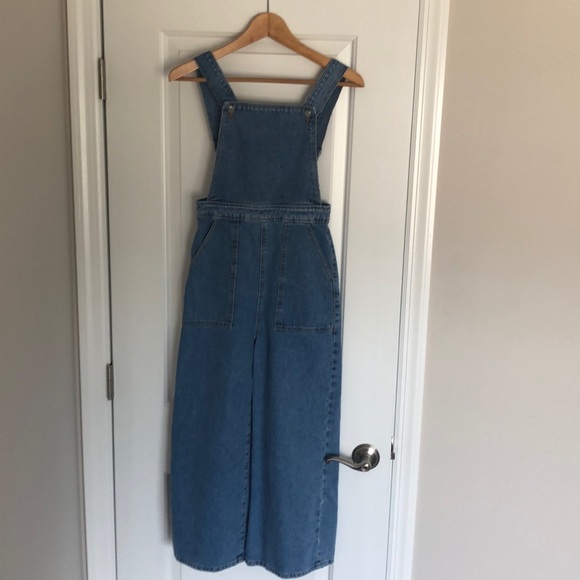 topshop jeans jumpsuit